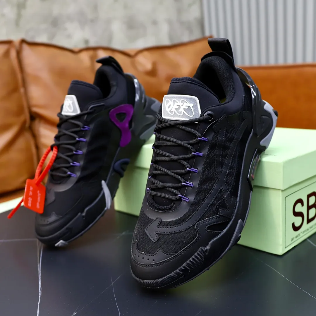 Men's shoes: 330💶[off-white]👫 Original one-to-one replica, high-end quality🥳The latest model has not been listed on the official website yet, the top version. Fabric: Imported open-edge beaded laminated leather Lining: Imported breathable mesh Outsole: Original foam soft, light and wear-resistant Imported TPU combination sole Male 38-44 (customized at 45)